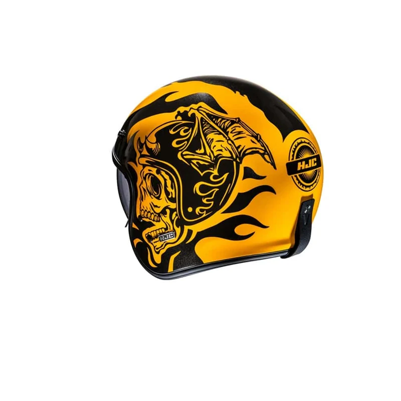 HJC V31 Flame MC3 abierto motocicleta estilo retro clásico Casco