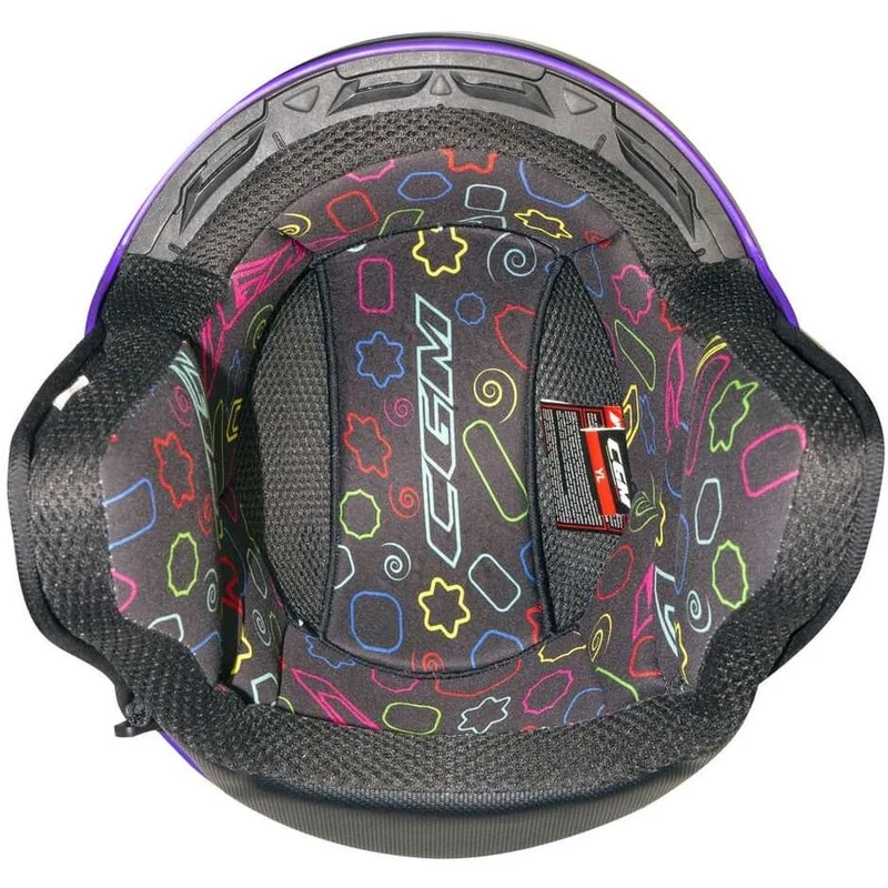 CGM 261G MINI COMICS JET CASCO Fucsia Bianco