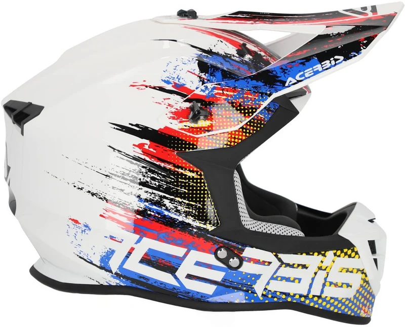 ACERBIS - CASCO LINEAR 2206 BLANCO AZUL ROSSO