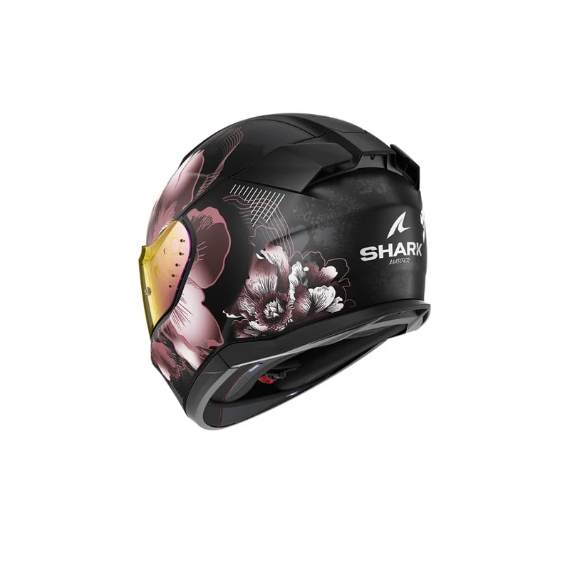 SHARK CASCO D-SKWAL 3 MAYFER MAT NEGRO VIOLETA DORADO