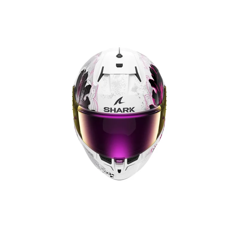SHARK CASCOS D-SKWAL 3 MAYFER BLANCO VIOLETA ANTRACITA
