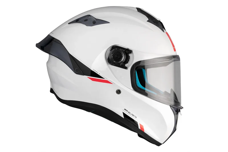 MT TARGO S SOLID INTEGRAL CASCO DE MOTO A0 PERLA BRILLO