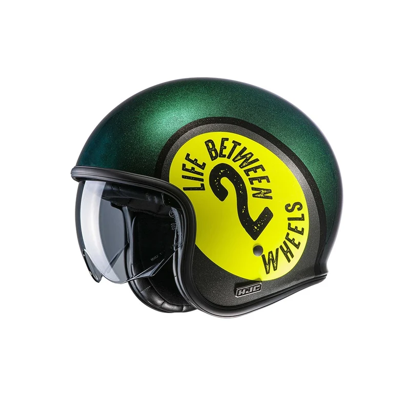HJC V30 Harvey MC234H Casco abierto estilo retro clásico para motocicleta