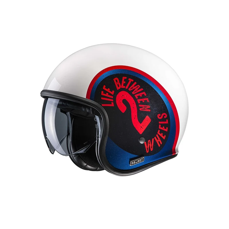 HJC V30 Harvey MC21 Casco abierto estilo retro para motocicleta