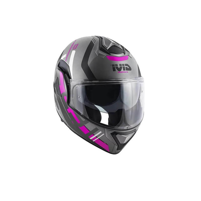GIVI X30 PULSAR CASCO MODULAR DE MOTO FUCSIA NEGRO TITANIO
