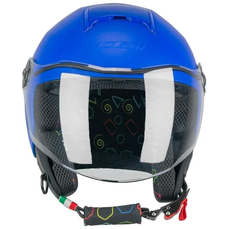 CGM - 261A MINI MONO ABIERTO CASCO Azzurro opaco