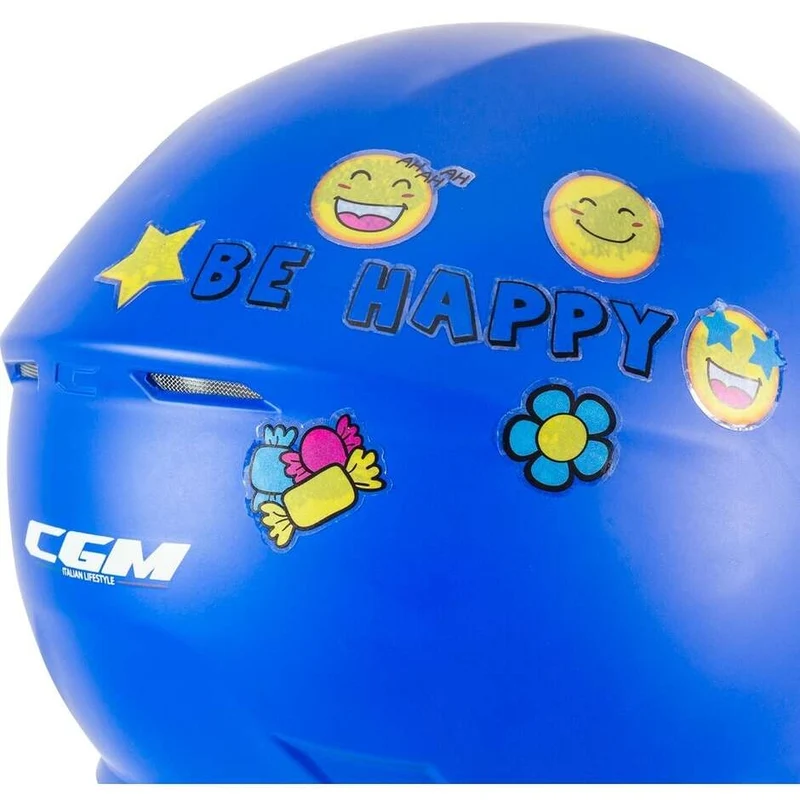 CGM - 261A MINI MONO ABIERTO CASCO Azzurro opaco