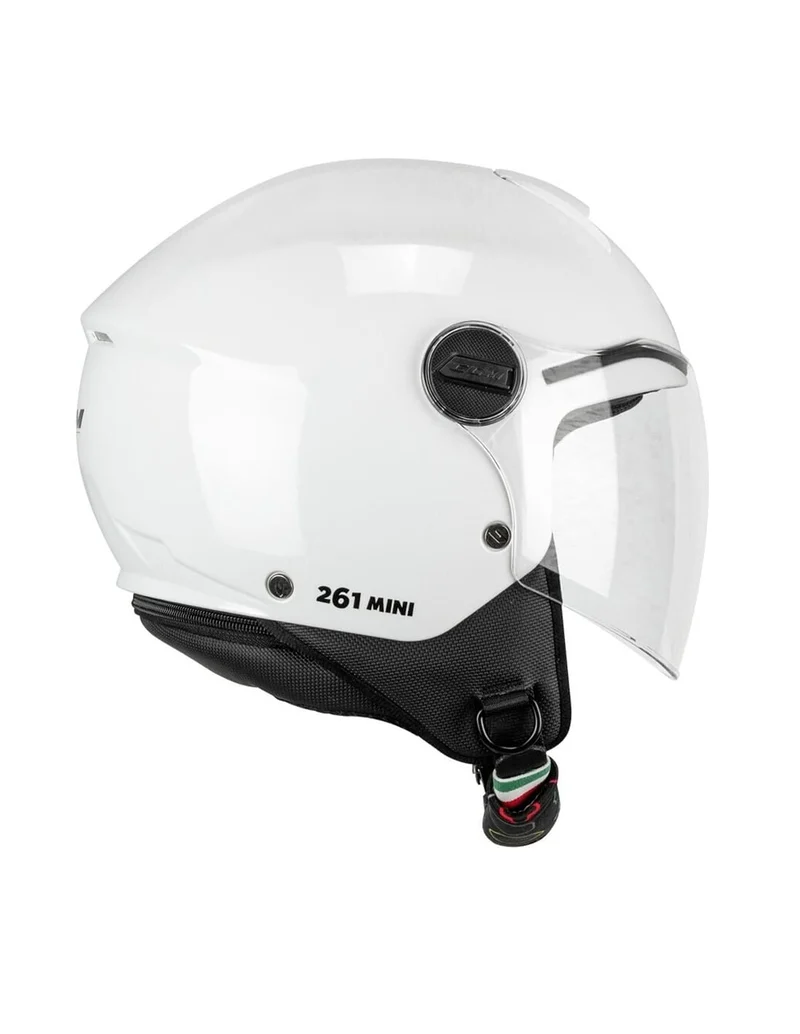 CGM 261A MINI Moto Mono Casco Abierto Blanco