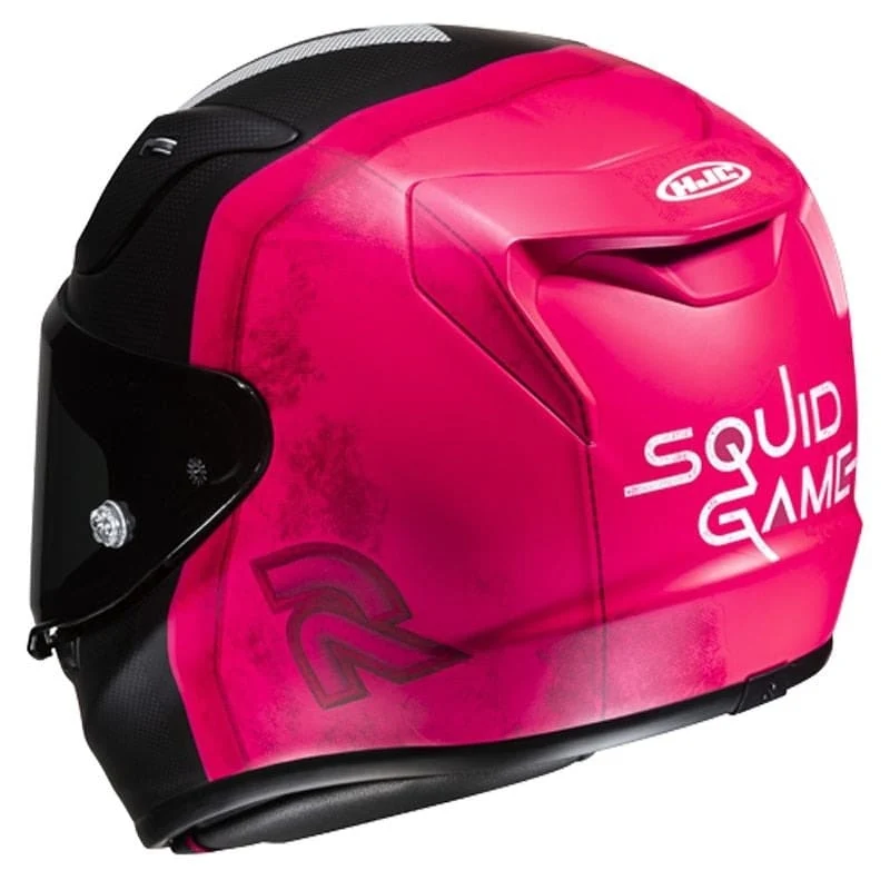 HJC RPHA 12 SQUID GAME NETFLIX MC1SF CASCO INTEGRAL DE MOTOCICLETA