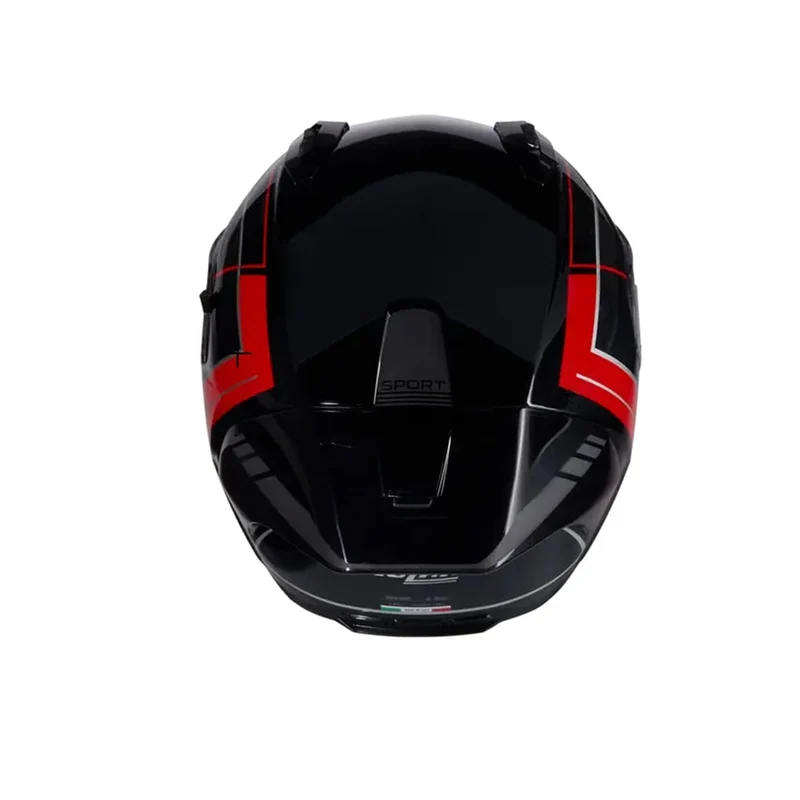 NOLAN N60-6 SPORT MESMERICO 342 INTEGRAL CASCO NERO ROSSO