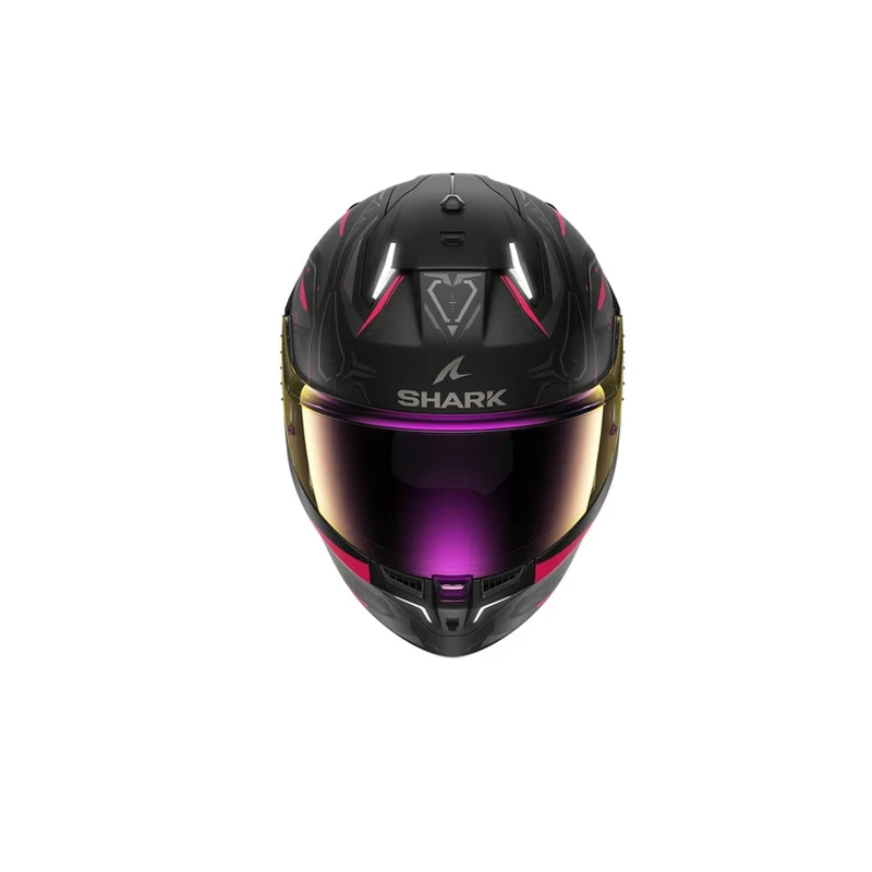 SHARK SKWAL i3 LINIK Mat Integral Casco Negro Violeta Antracita