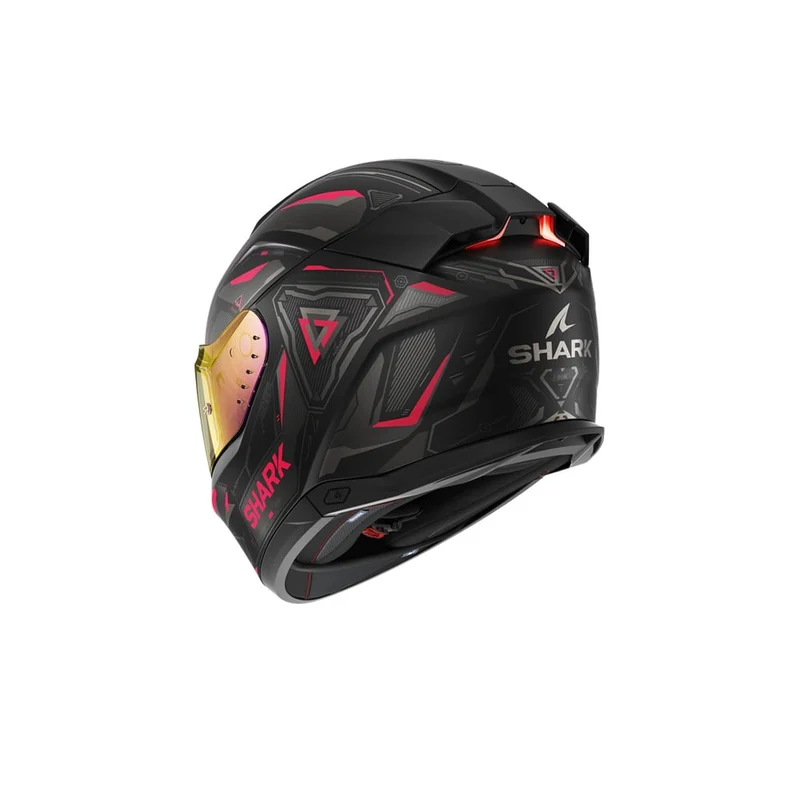 SHARK SKWAL i3 LINIK Mat Integral Casco Negro Violeta Antracita