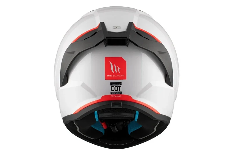 MT STINGER 2 SOLID S INTEGRALES CASCO DE MOTO A0 BLANCO PERLADO BRILLANTE