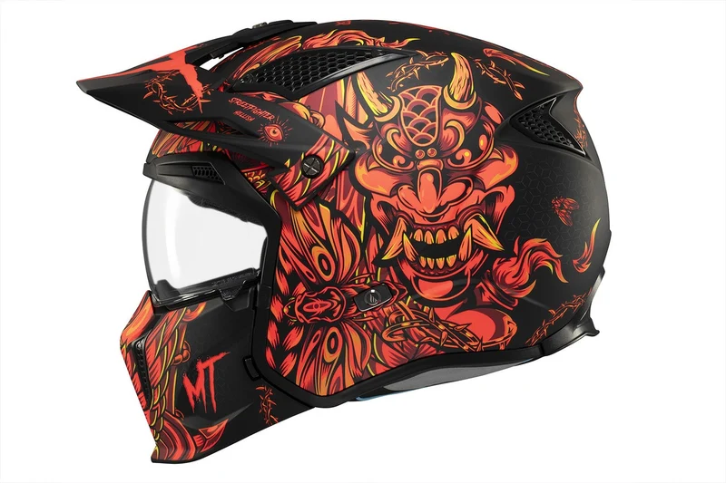 MT STREETFIGHTER S SV HELLISH B5 TODOTERRENO AVENTURA MODULAR CASCO DE MOTO