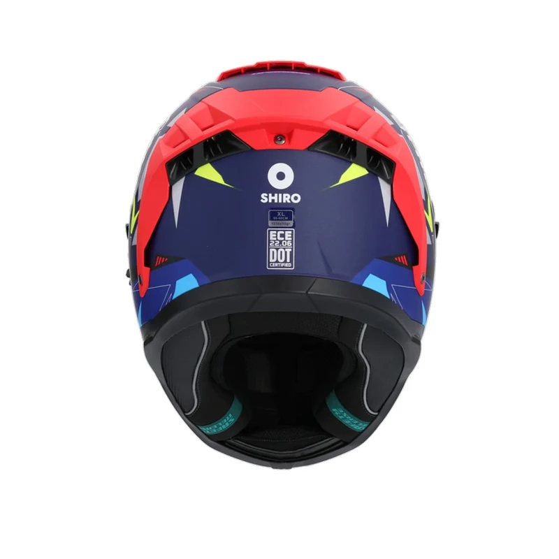 SHIRO CASCO ALPHA UPGRADE DARK AZUL MATE