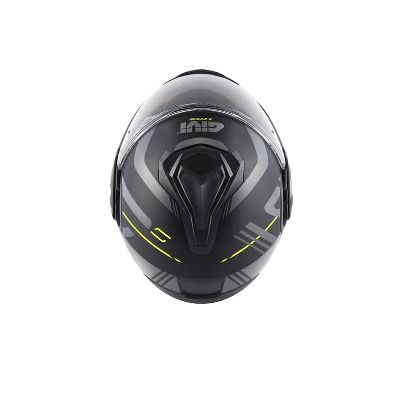GIVI X30 PULSAR CASCO MODULAR DE MOTO NEGRO MATE AMARILLO TITANIO