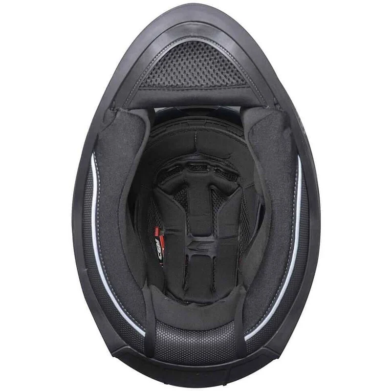CGM 311R BLAST RACE Moto Integral Casco Rojo Antracita Mate