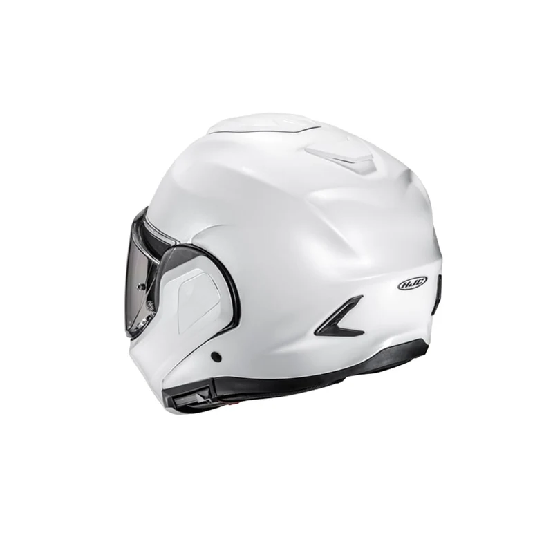 HJC F100 UNI casco modular de moto integral Perla blanca