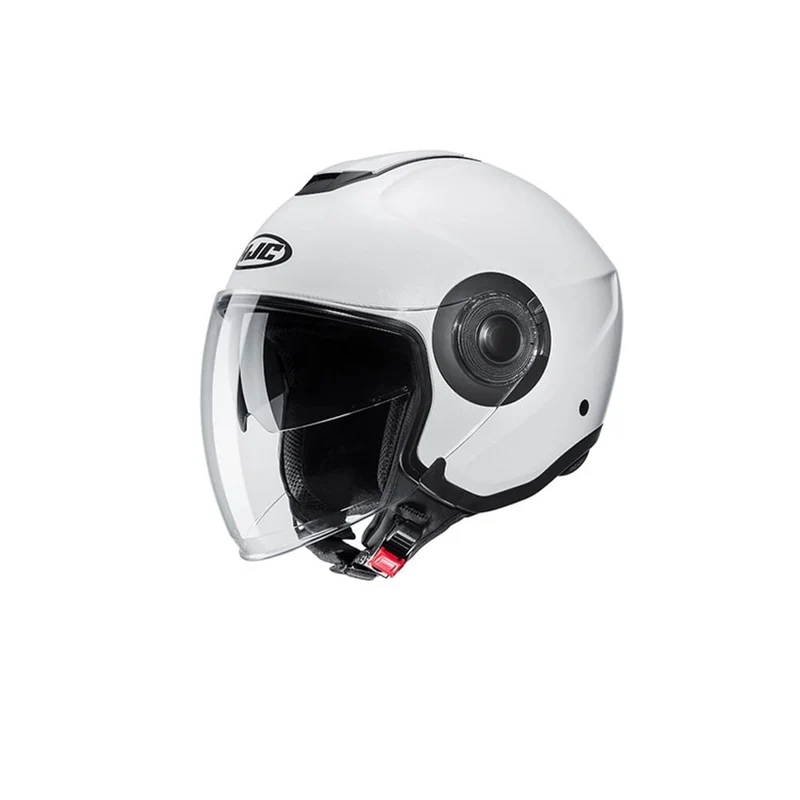 HJC i40N UNI Casco Abierto Para Moto Semiplano Blanco Perla