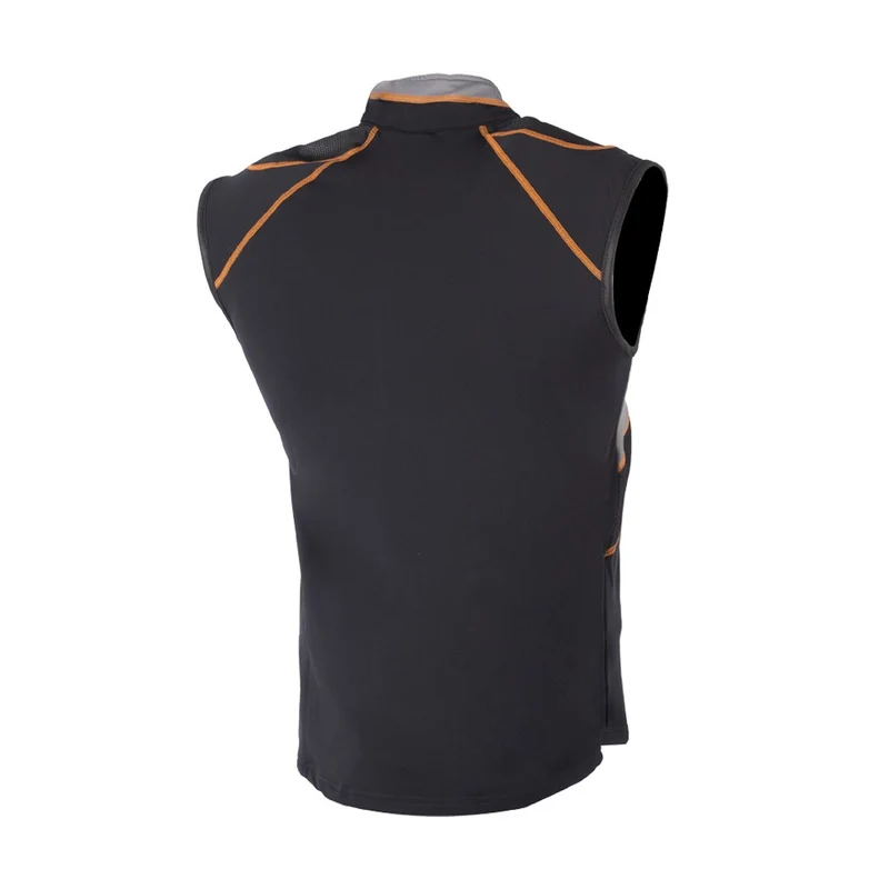 R-TECH - Térmico TEXTIL Vista Wind Stoper Negro/Naranja