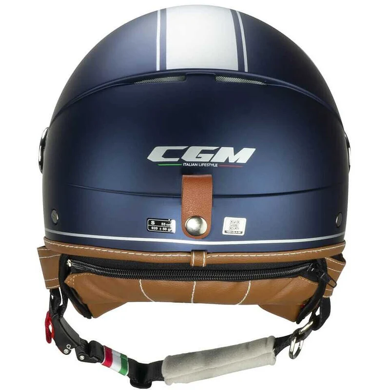 CGM 191V PIX VINTAGE JET CASCO Satén azul plateado