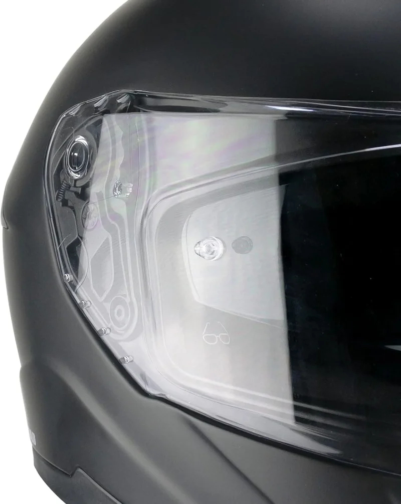 CGM 363A SHOT MONO Integral Moto Casco Negro Mate