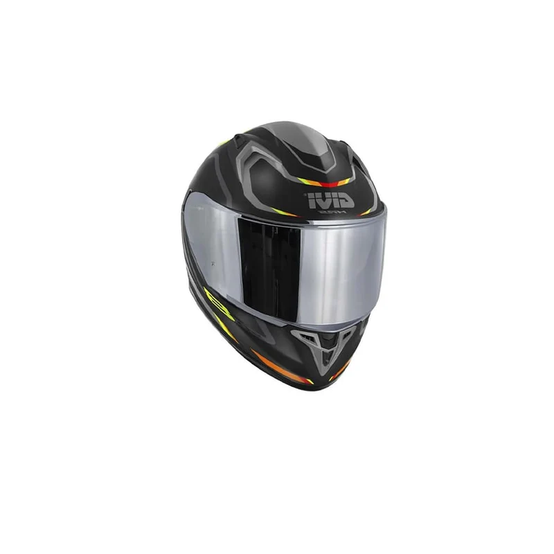 GIVI 50.8 MACHI1 Moto Integral Dama Casco Negro Gris Rojo