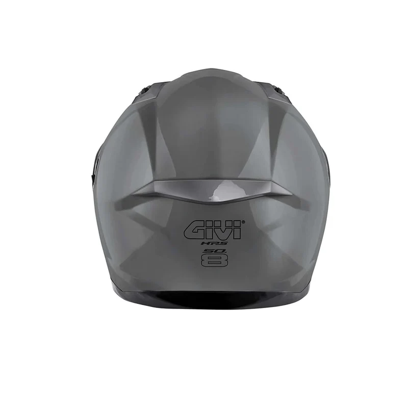GIVI 50.8 Moto Ligero Integral Casco Gris Sólido