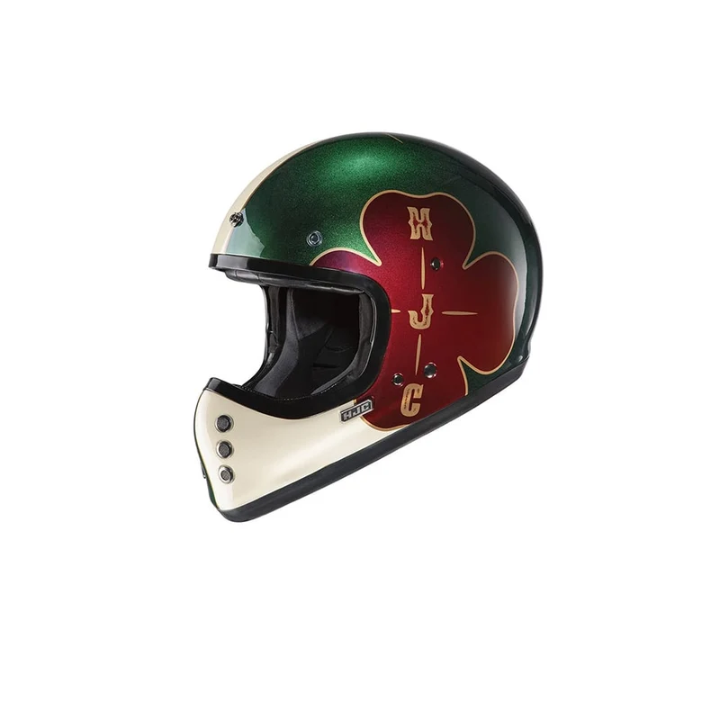 HJC V60 OFERA MC4 DEPORTIVA DE MOTOCICLETA CASCO VINTAGE