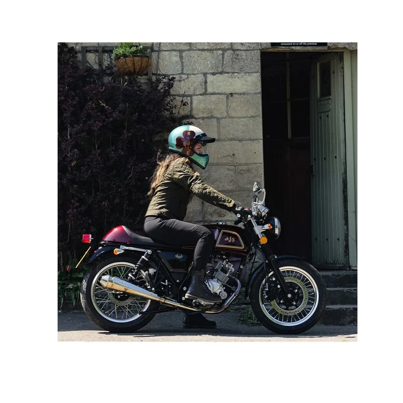 HJC V60 OFERA MC4 DEPORTIVA DE MOTOCICLETA CASCO VINTAGE