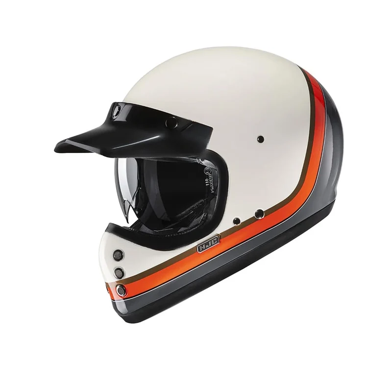 HJC V60 SCOBY MC7 CLÁSICO MOTOCICLETA ESTILO VINTAGE CASCO