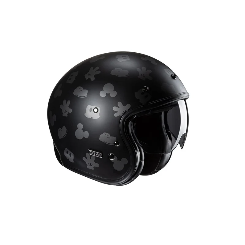 HJC V31 DISNEY MICKEY MC5SF Casco Moto Jet Negro