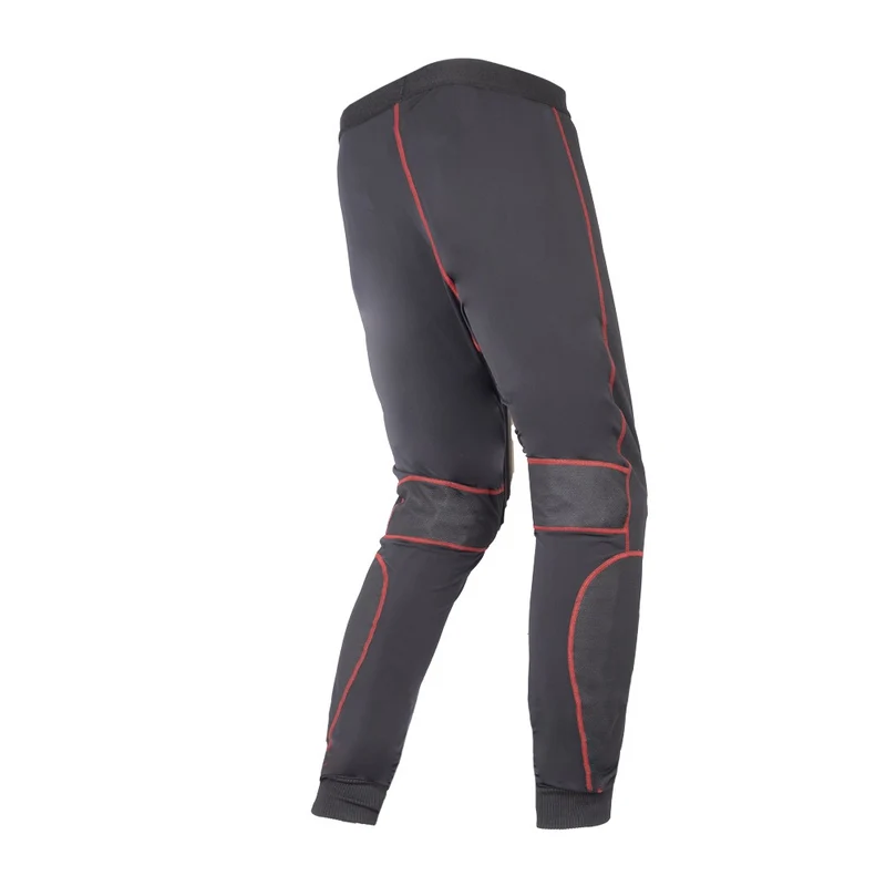 R-TECH - Térmico TEXTIL Jog Wind Stoper Negro/Rojo