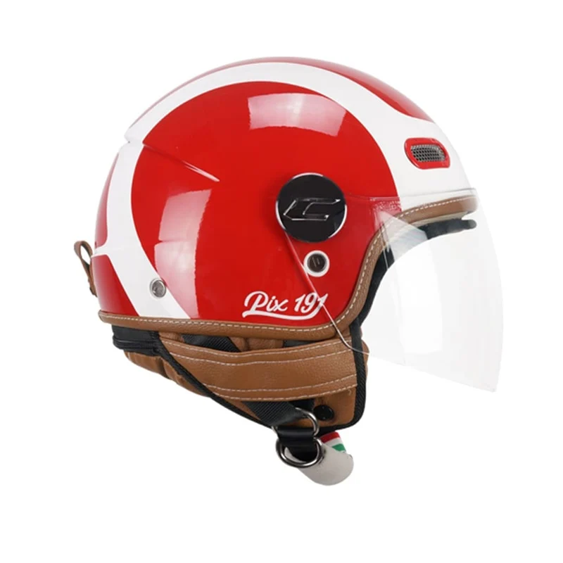 CGM 191G PIX SPRINT JET CASCO Rojo Blanco largo