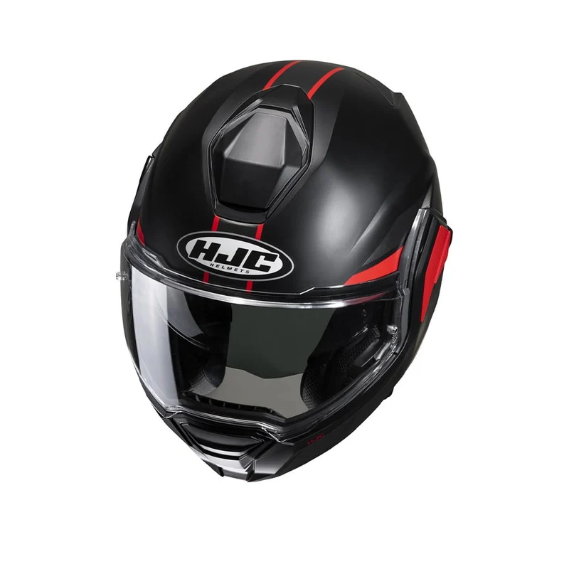 HJC- I100 BEIS MC1SF casco integral modular de moto rojo