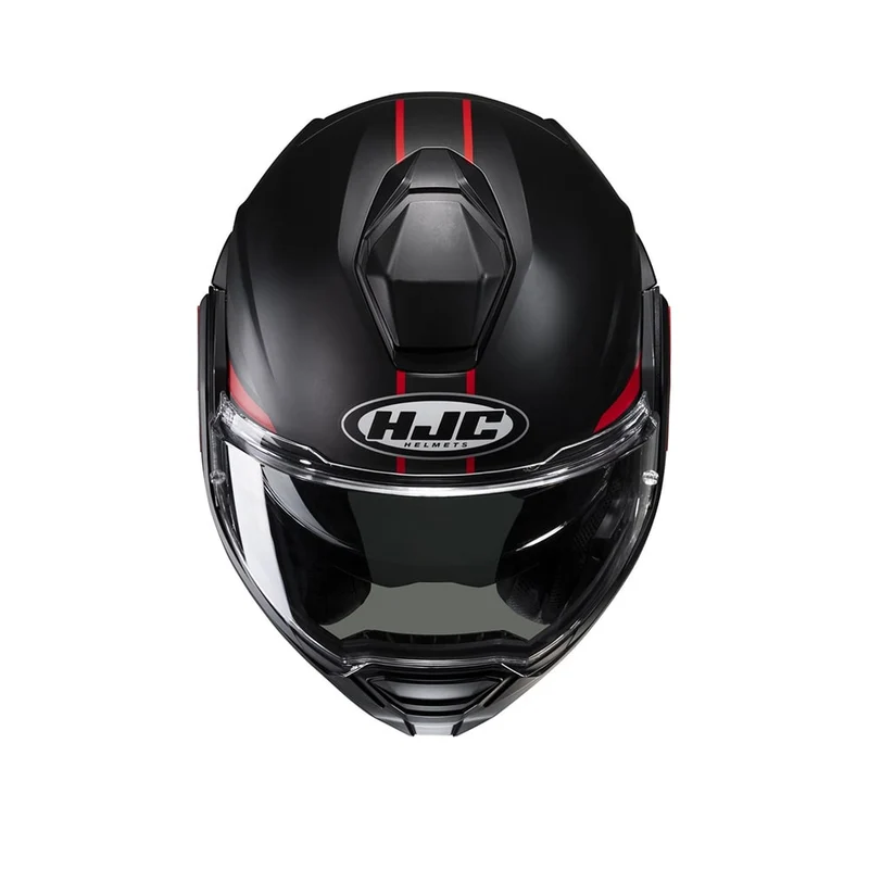 HJC- I100 BEIS MC1SF casco integral modular de moto rojo