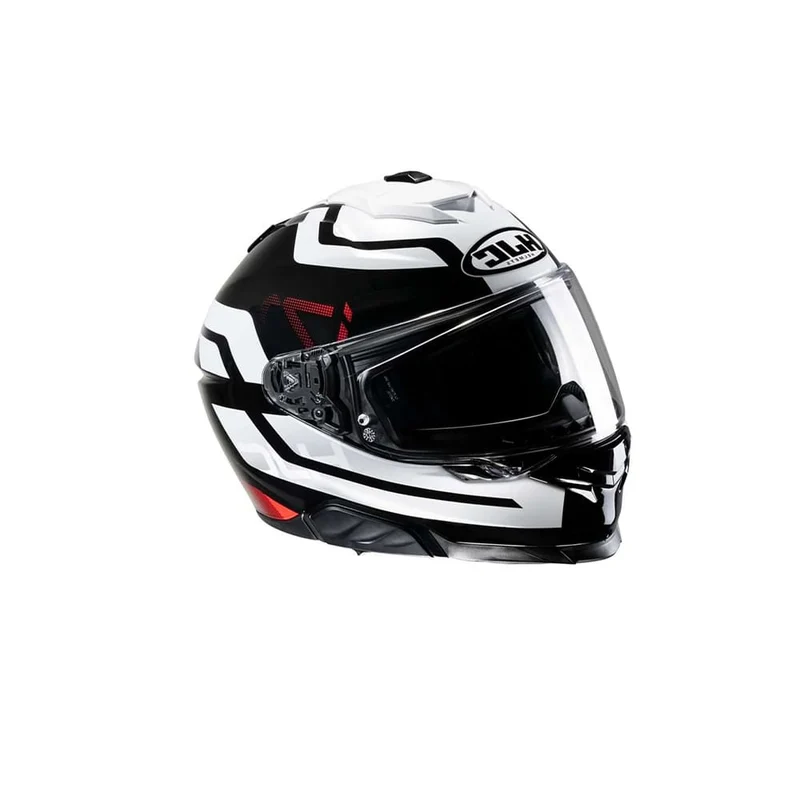HJC I71 ENTA MC1 Moto Racing Casco Integral Blanco Negro