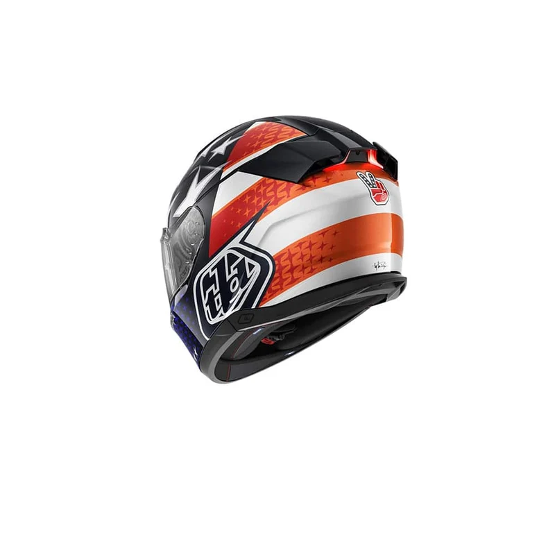 SHARK SKWAL I3 US FLAG CASCO AZUL ROJO BLANCO ECE 22.06