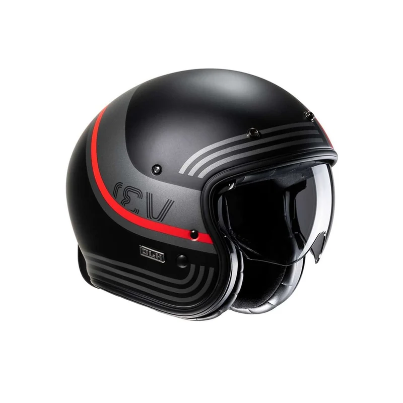 HJC V31 Byron MC1SF estilo retro Casco abierto para motocicleta de turismo