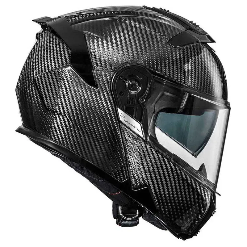 PREMIER LEGACY GT CARBON CASCO MODULAR DE MOTO