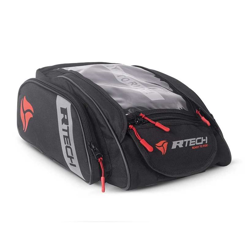 R-TECH - Mochila Piel/TEXTIL Flap