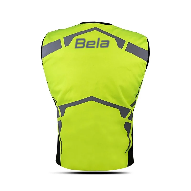 BELA REFLECTANTE TEXTIL VISION NEGRO AMARILLO FLUO