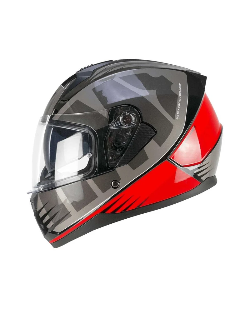 SKA-P 3MHG SPEEDER SPORT CASCO INTEGRAL GRIGIO ROSSO