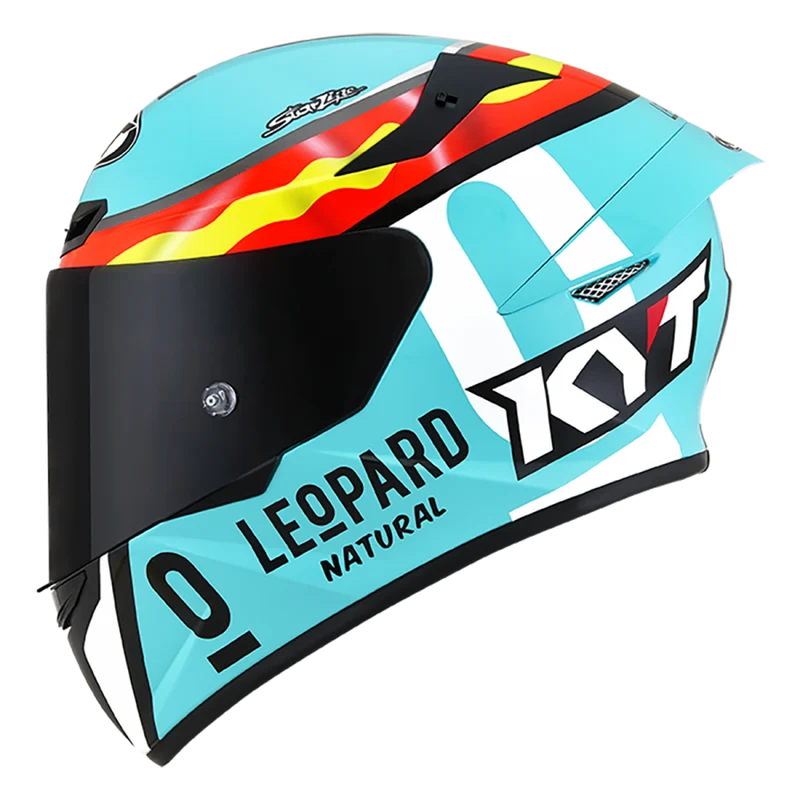 KYT- CASCOS TT-COURSE REPLICA LEOPARD SPANIARD