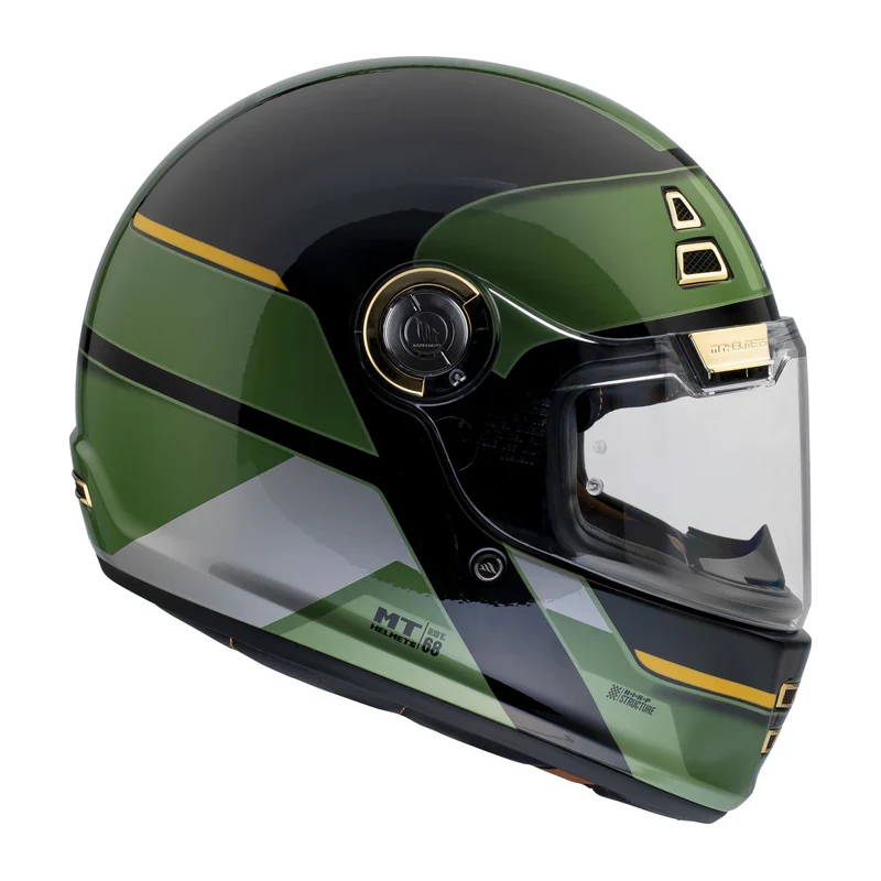 MT JARAMA 68TH INTEGRAL CASCO DE MOTO C1 BRILLO