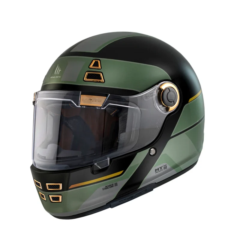 MT JARAMA 68TH INTEGRAL CASCO DE MOTO C1 BRILLO
