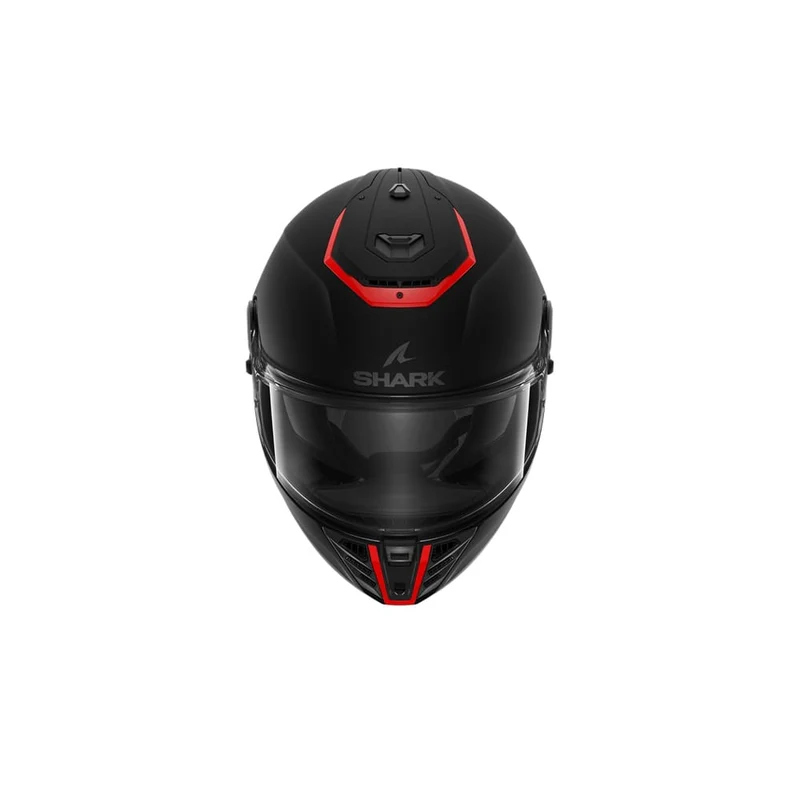 SHARK SPARTAN RS BLANK MAT SP CARRERAS CASCO NEGRO NARANJA NEGRO
