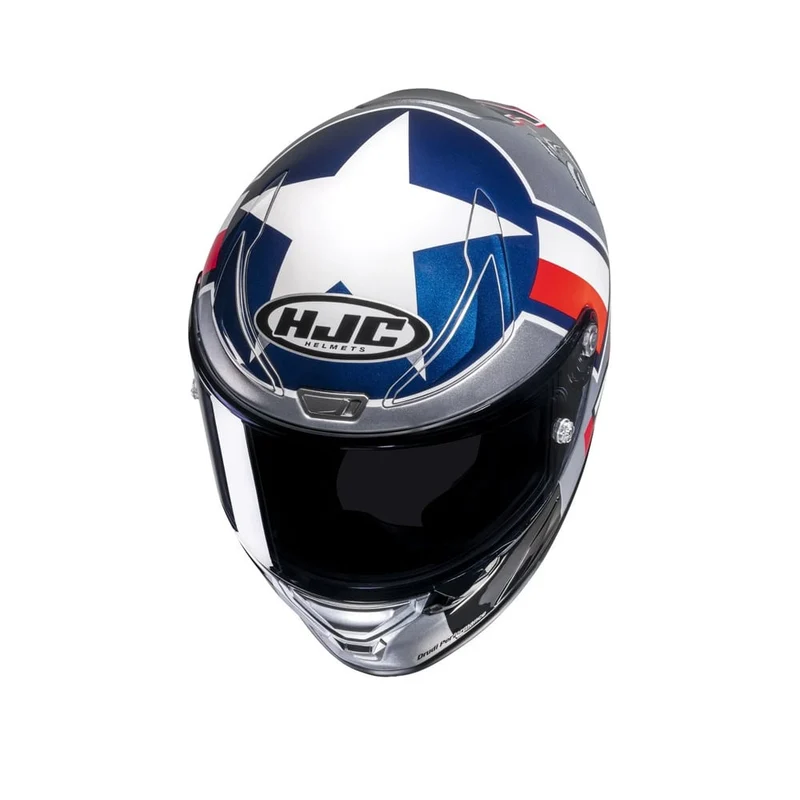 HJC RPHA 1 BEN SPIES SILVERSTAR DEPORTIVO CARRERAS DE MOTOS CASCO