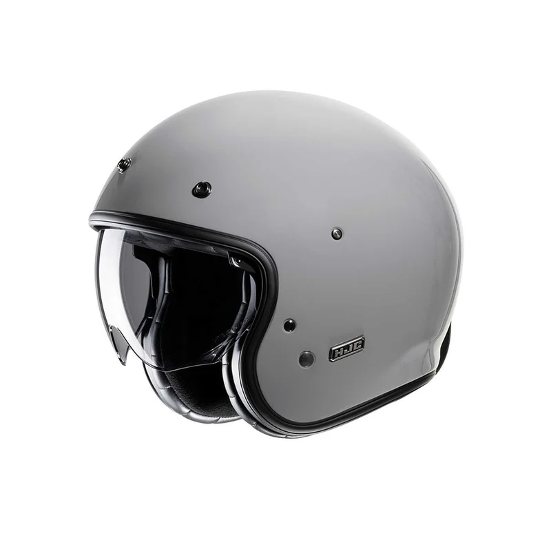 HJC V31 Nardo Casco abierto moto scooter urbano gris
